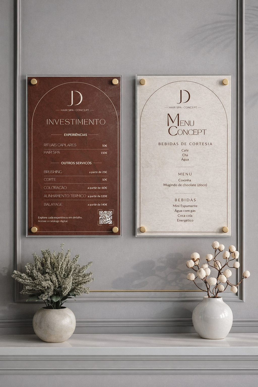 Tabela e Menu